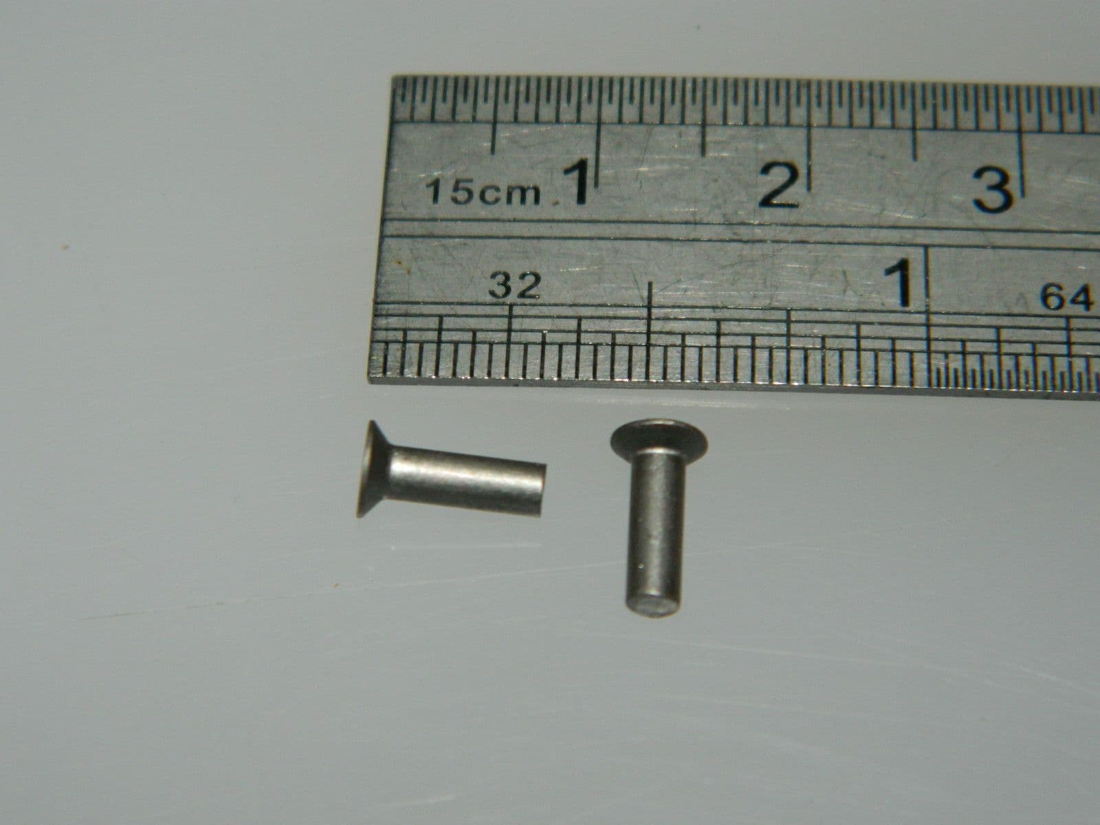 50 x Solid Rivets Monel 3/32